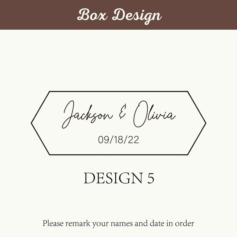 Double Compartment Wooden Jewelry Case, Clear Window Display, Personalized for Engagement/Wedding, Stylish Ring/Earring Storage