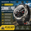 2026 Military Satellite Offline Map GPS Smart Watch Men 1.43''AMOLED Bluetooth Call Compass 5ATM Waterproof 170+Sport Smartwatch