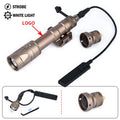 Strobe Flashlight Surefir SF M300 M300W Scout Light WADSN Tactical Torch M600 M600W LED White Lamp Hunting Camping Airsoft X300