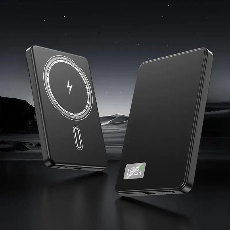 Wireless Magnetic 50000mAh Power Bank Fast Charging Portable PD22.5W External Battery for Magsafe for iPhone17 Samsung Xiaomi