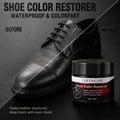 Shoe Color Restoration Balm, Recolor, Shine & Protect Faded Leather Footwear Waterproof