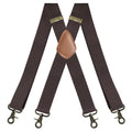 Deepeel 3.5*120cm Men's Adult Suspender X - Type Braces 4 Clips Hook Buckles Adjust Strap Elastic Belt - Visuel 14 | SAMAG