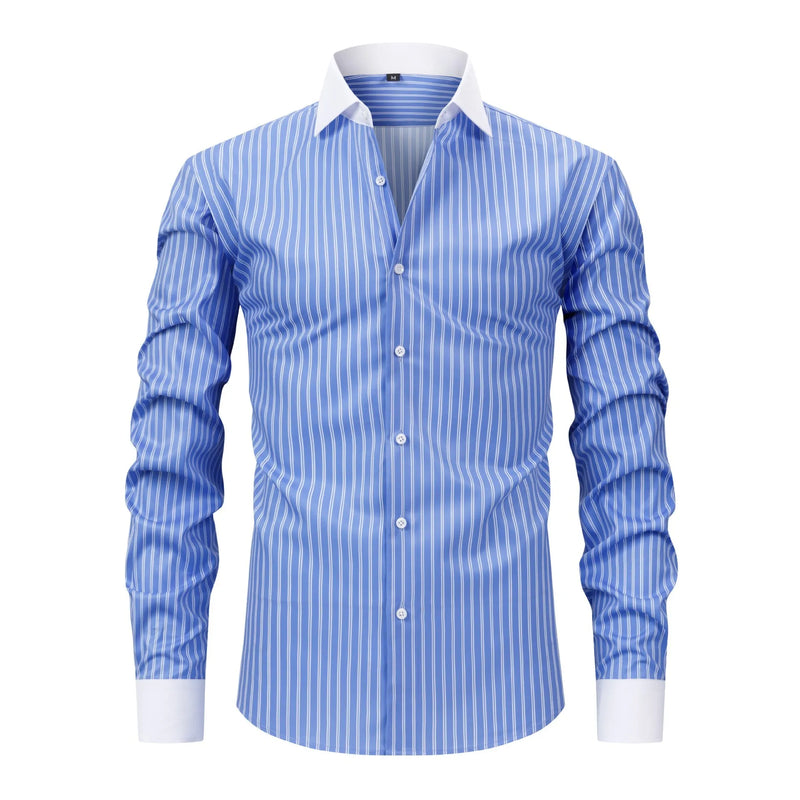 Summer Best-selling Men's Long-sleeve Button-down Shirt | SAMAG