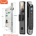 Biometric Infrared 3C Face Real-time intercom Palmar vein Smart Door Lock Fingerprint Password Electronic Key Card APP Unlock