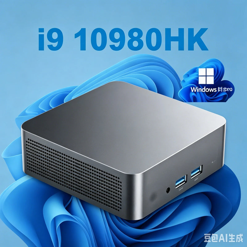 2025 Arcane Core I9 10980HK/ I3 6100 MINI PC Windows 11 Pro Polished Pocket Hub 32GB RAM 1TB 2TB SSD WIFI 6 BT5.2 4K HD Dainty