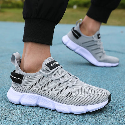New Summer Soft Soled Running Shoes Men Mesh Breathable | SAMAG