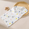 Gauze six-layer small towel pure cotton Class A baby gauze face towel burp towel seersucker bath towel saliva towel