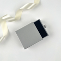 1PCS Free Custom Logo Paper Box Necklace Ring Box With Sponge Drawer Box Personalized Exquisite Jewelry Packaging Pack 8*8 10*10
