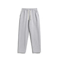 Men's regular - fit plain sports straight - leg pants with drawstring and elastic waistband, knitted - View 5 | SAMAG
