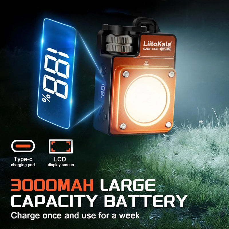 LiitoKala XY - 009 Portable Rechargeable LED Camping Light - View 3 | SAMAG