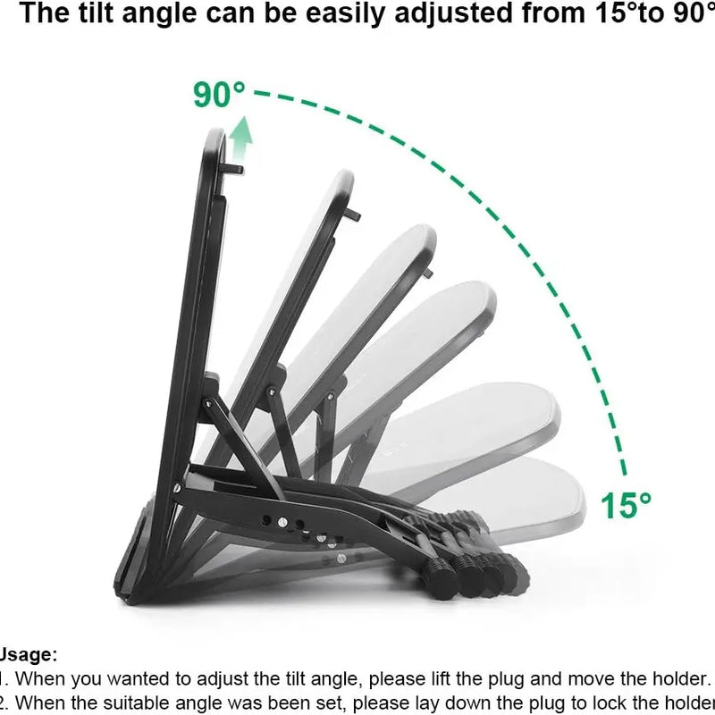 Parblo PR100 Drawing Tablet Stand, Stable and Adjustable Stand for 10 to 16 Inches Tablets, Laptops, iPad Pro, MacBook