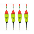 4pcs EVA Luminous Fishing Float Light Stick Long Vertical Foam Plastic Rock Fishing Floats Bobber 10g 20g 30g Buoyancy
