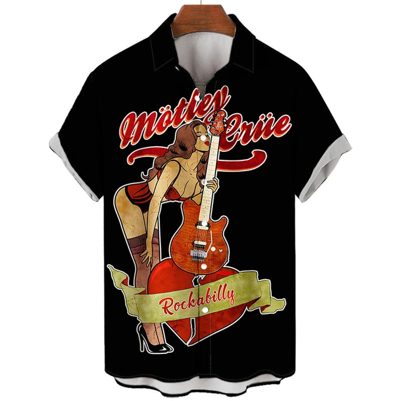 Hawaiian Vacation Men Shirt 3D Printed Man/Women Casual | SAMAG