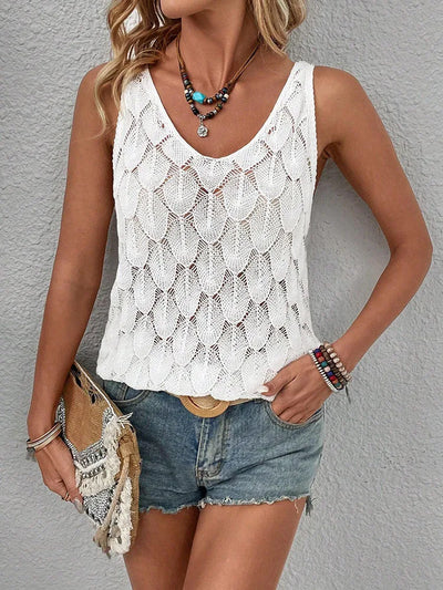 Fashionable and Elegant Vest, Women's Feather Shaped | SAMAG