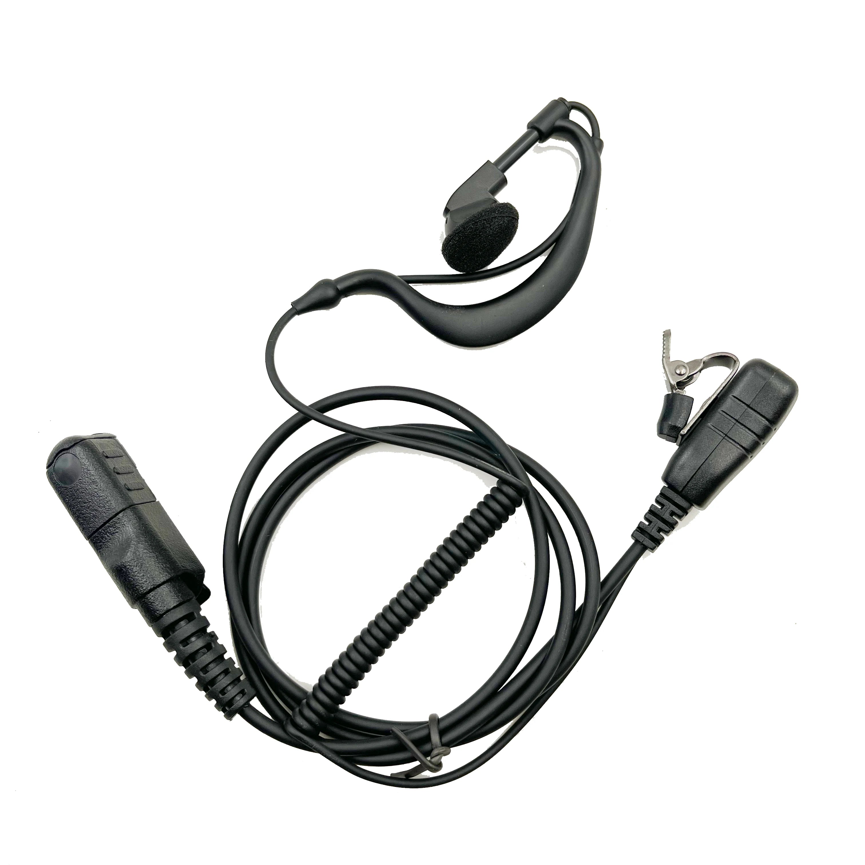 Earpiece Mic Headset For Motorola DP3000e DP3441 DP3441e DP3661 DP3661E XiRE8600 E8608 8628 8628i MTP3550 Walkie Talkie Earphone