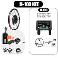 48V52V 2000W Electric bike Conversion Kit Brushless Gearless Rear hub Motor Wheel 20-29inch 700C MTX39 Rim for E Bike Kit