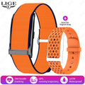 LIGE No Screen Smart Watch Men's Sports Outdoors Fitness Heart Rate Monitor 1ATM Waterproof New Smartwatch For Andrio IOS 2025