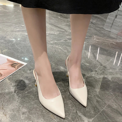 Summer Casual Fashion Pointed Toe Stiletto Sandals | SAMAG
