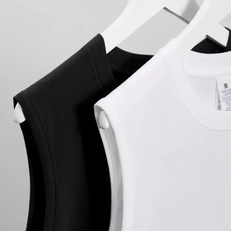 MRMT 2026 Brand New Men's Cotton Tanks Tops Solid Color Undershirt Sleeveless Man T shirt Tank Top Bottoming Men Vests For Male