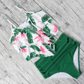 Swimwear Ruffles Women Suits Two Piece Sets Printed | SAMAG