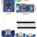 TZT MICRO/MINI/TYPE-C USB ATMEGA32U4 Module 5V 16MHz Board For Arduino ATMEGA32U4-AU/MU Controller Pro-Micro Replace Pro Mini
