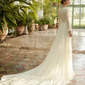 Customized Summer Beach Wedding Dresses Boho Bridal Gowns - View 2 | SAMAG