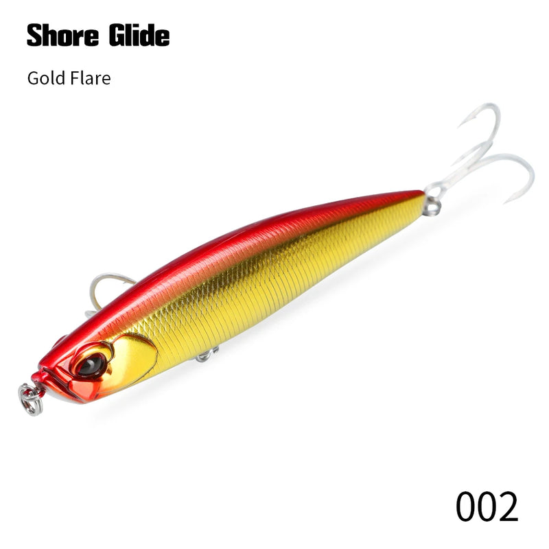 Hunthouse Shore Glide Sinking Pencil Fishing Lure 108mm | SAMAG
