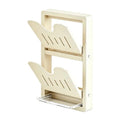 Y1UD Wall Mount Pot Lid Shelf practice Installation Carbon Steel Kitchen Rack | SAMAG