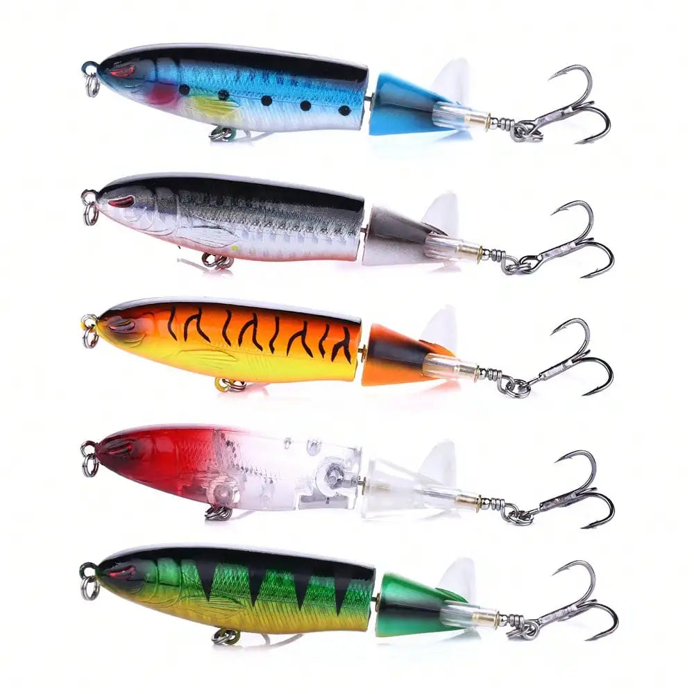 Top Water Pencil Wobblers Popper Lure Carp Fishing Lure Isca Artificial Hard Bait Pesca