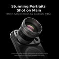 TELESIN Master Portrait Photography Kit for IPhone17 Pro / 17 Pro Max 105mm 200mm Telephoto Lens Camera Grip