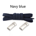 Metal Lock Magnetic Shoelaces Flat Sports Enthusiasts No Tie Shoe Laces Safe And Reliable Lazy Shoelace Rubber Band Shoestrings
