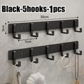 Kitchen Space Aluminum Punch - Free Hooks Are Easy to Install Utensils Storage Bathroom Bathrobe Towel - View 10 | SAMAG