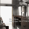 Mobile Food Truck 16.4ft Dining Car Adult Food Trailer For Europe Vendors Hot Dog Ice Cream Food Cart With 5M Length