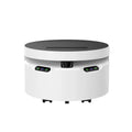 Customized Newest Design Stable Autonomous 4Wd Mobile Robot  Round Base Restaurant Warehouse Delivery Wheel Chassis Platform