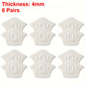 3pairs/6pairs Insoles Patch Heel Pads for Sport Shoes Back Sticker Adjustable Size Antiwear Feet Pad Cushion Insert Insole