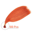 48Pcs Women's Colorful Synthetic Hair Extensions Set 38 Colors Tinsel Wig 26 Colors Feather Extensions Tool Kit for Hairdressing