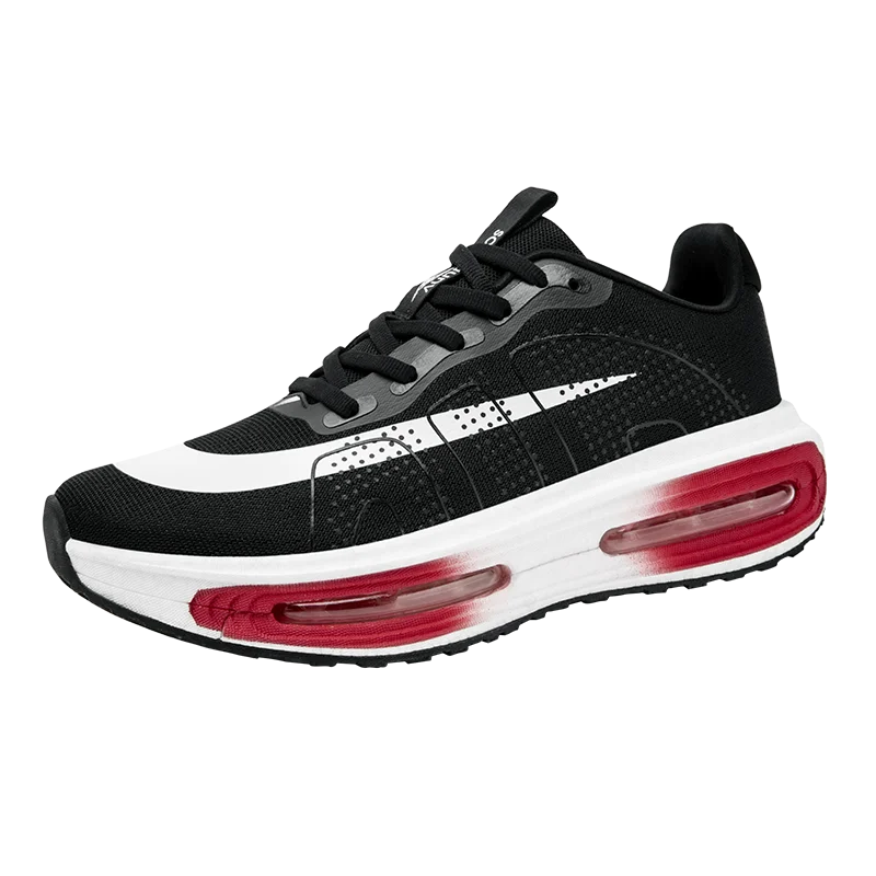 Men's Athletic Shoes, Comfortable Air-Cushioned Running Shoes, Non-Slip Walking Sneakers, Wide-Toe Training Shoes