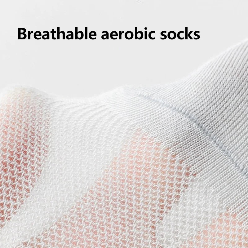 Pairs Men's Ankle Socks, Breathable Mesh Sports Casual | SAMAG