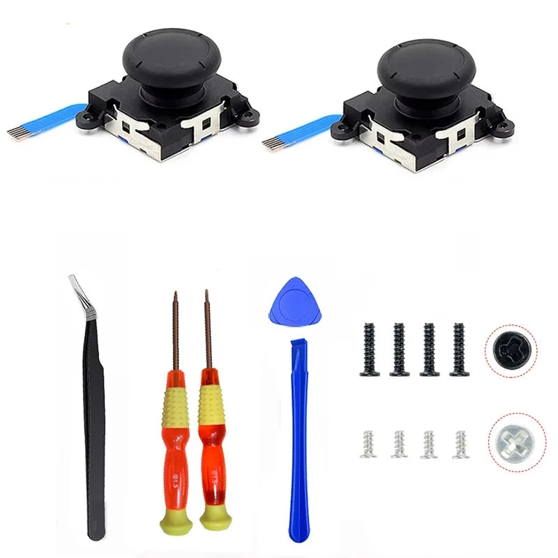 Joycon Joystick Replacement for Switch /Switch Lite /Switch OLED Left Right Controller Repair Parts 3D Analog Thumb Stick