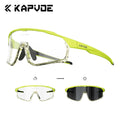 Kapvoe Photochromic Cycling Sunglasses for Men Glasses - View 20 | SAMAG