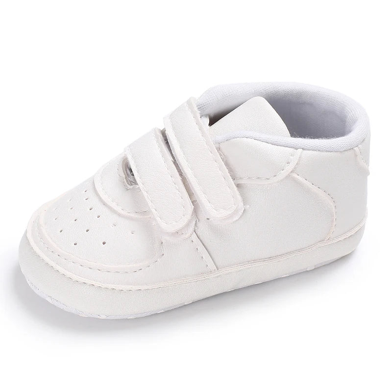 0-18M Classic Fashion Infant Casual Sneakers Soft Sole Baptism Comfortable First Walking Shoes For Baby Boys Girls