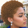 Pixie Cut Wig Wig Human Hair Wig Short Afro Kinky Curly Wigs For Women Full Machine Made Wig