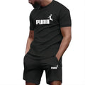 Summer Men's Sets Fashion Tracksuit Short Sleeve T Shirts+Sport Suit Casual Clothing Joggers S - 4XL - View 8 | SAMAG