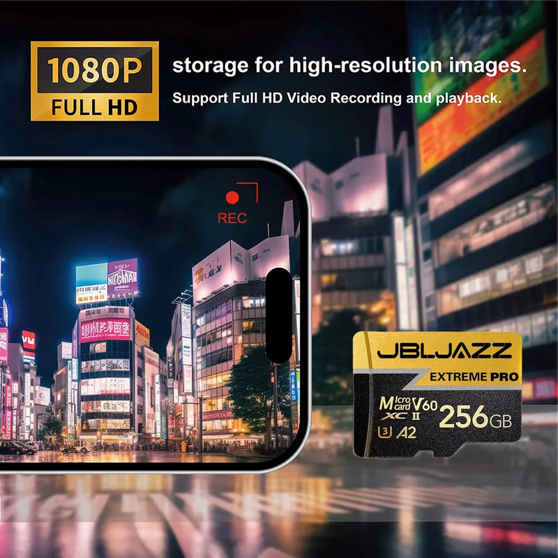 Original High-Speed 64GB Micro TF SD Card Class 10 512GB 256GB 128GB SD Memory Card TF Flash Card for Switch Smartphone And PC