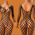 Women's Porn Sex Underwear Sexy Lingеrie Mesh Crotchless Bodystocking Bodysuit Full Body Stockings Open Bra Erotic Lingerie