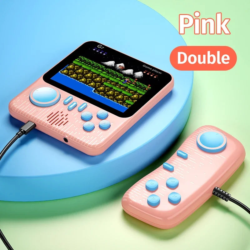 Handheld Game Console 3.5 inch G7 666 in 1 Portable Retro Student Card Machine Portable Retro Nostalgic Games Console