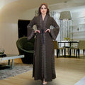 Summer Women's Clothing Open Abaya Bell Sleeves Long | SAMAG