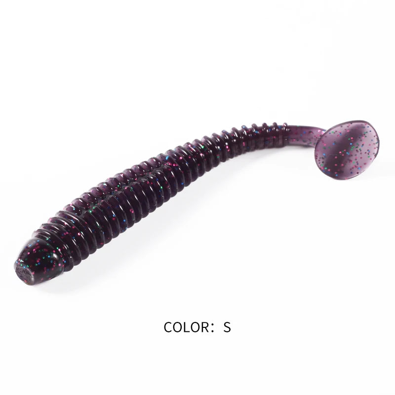 2023 Supercontinent Impact Ring Shad Fishing Lure Soft 20pcs 10pcs 6pcs Plastics Baits Swimbait Jigging Lure Artificial Baits