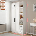 Dust Proof Modern Wardrobe Shelf Apartment Large Standing Wardrobe Minimalist Partition Vitrina Bedroom Furniture Accessories