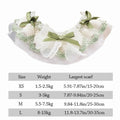 Cute Spring Summer Pet Water Scarf Bowknot Lace Trim Cat Scarf Breathable Princess Small Dog Scarf for Small Dog
